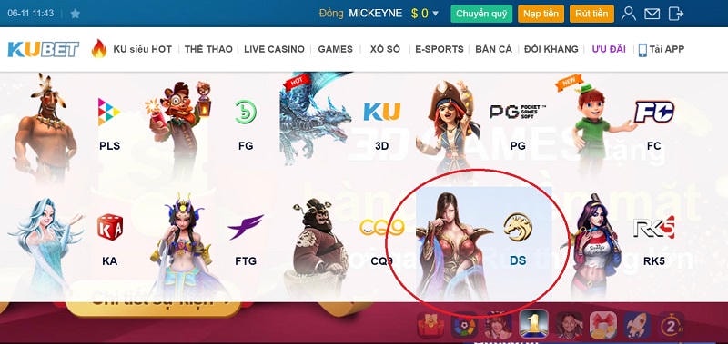 DS Kubet – Định Nghĩa Một Sảnh Game Chất Lượng Cao